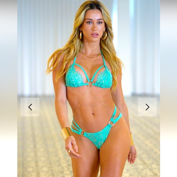 Beach Bunny Other - Beach Bunny Swimwear - GunPowder Bikini Bottom - New with Tag🏷️ - XSMALL - Sefm
